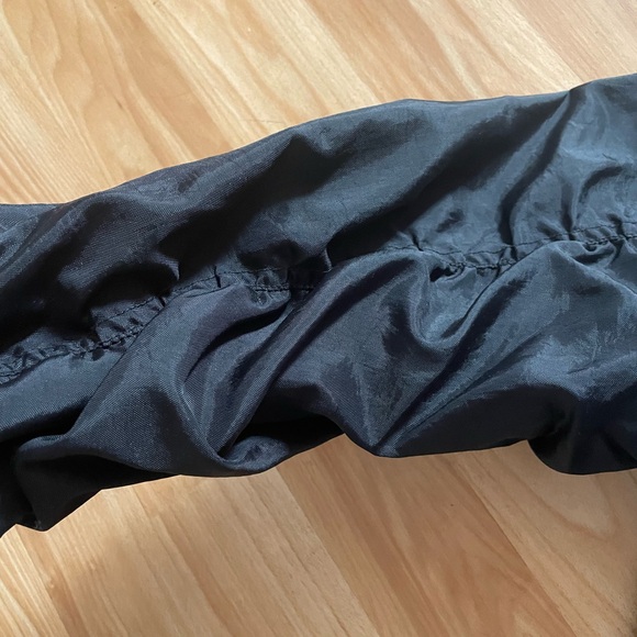 Awesome Fiorucci Women's Black Lou Bomber Jacket - Sz M - Picture 10 of 15